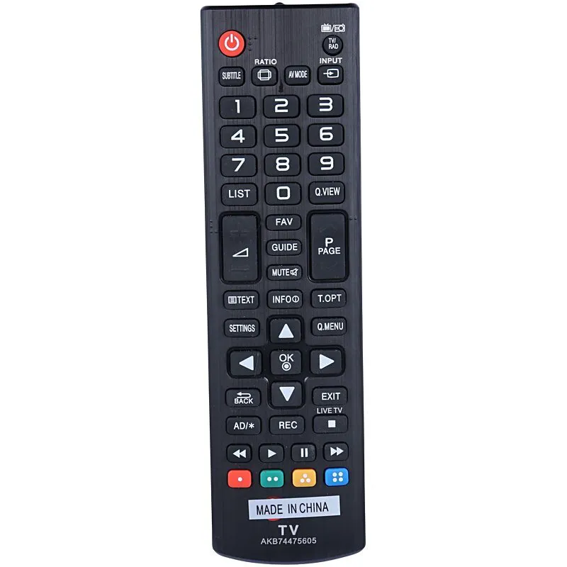 کنترل تلویزیون ال جی LG 605 میکروسوییچ دار