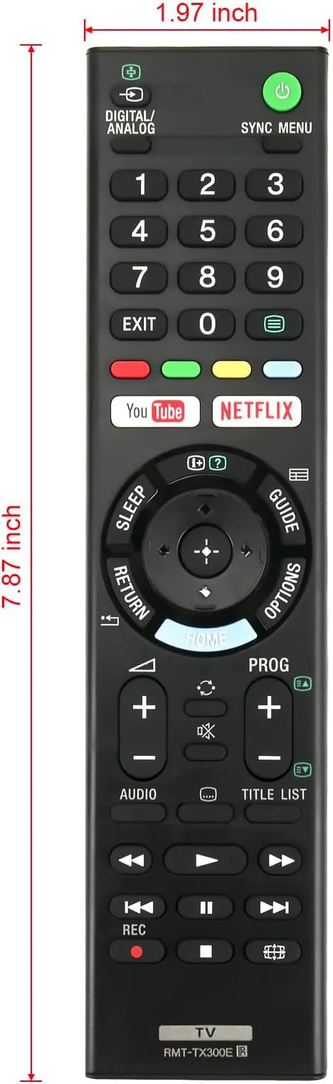 کنترل تلویزیون SONY سونی TX300E - Thumbnail 2