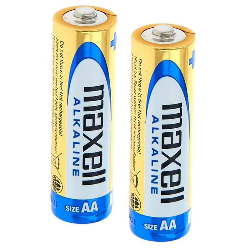باتری دوتایی قلمی Maxell Alkaline 1.5V AA - Thumbnail 1
