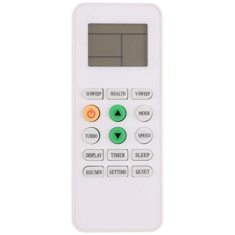 کنترل کولر گازی  TCL دکمه سبز