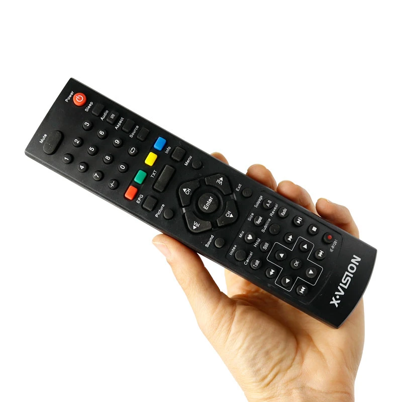   ریموت کنترل تلویزیون ایکس ویژن xvision مدل رکورد دار - Thumbnail 1